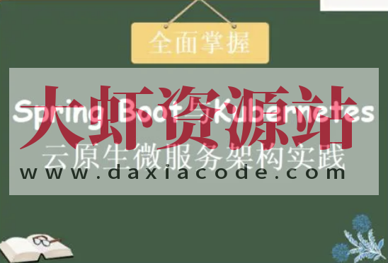 Spring Boot与Kubernetes云原生微服务实践 | 完结