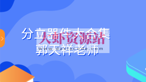 分立器件大合集-郭天祥老师