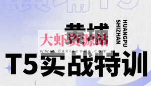 2023新版环球黄埔T5进阶课