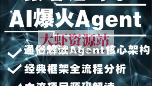 2024AI必会Agent（应用解读和项目实战）唐宇迪