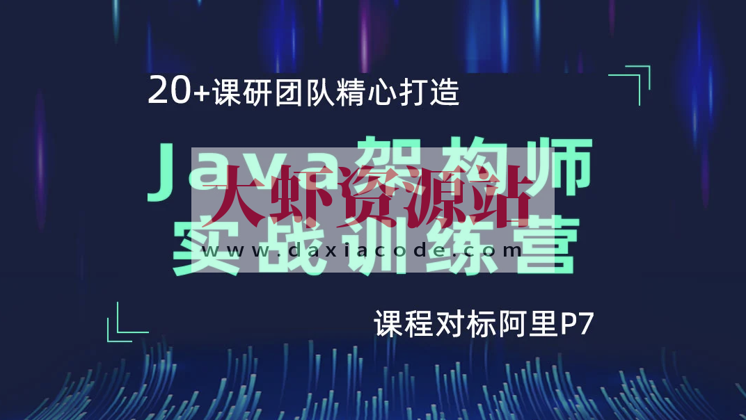 黑马 Java架构师实战训练营（第4期）