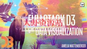 D3dot D3 完整开发者指南 Fullstack D3 Masterclass_大虾资源站