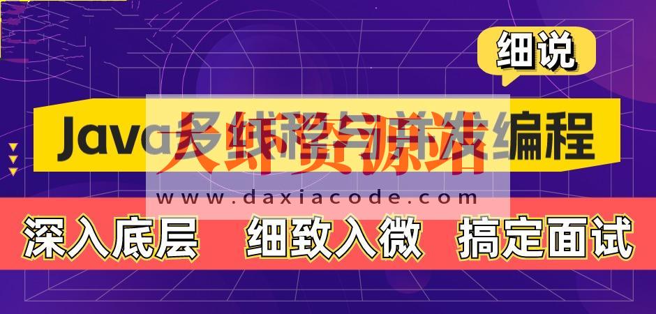 动力节点-细说 Java 多线程与并发编程