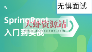 SpringBoot实战项目教程-无惧面试