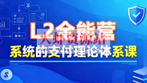 支付学院L2全能营，系统的支付理论体系课