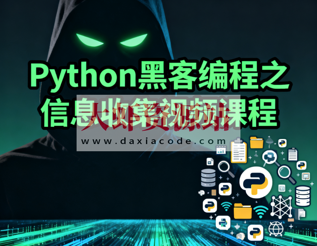 Python黑客编程之信息收集视频课程