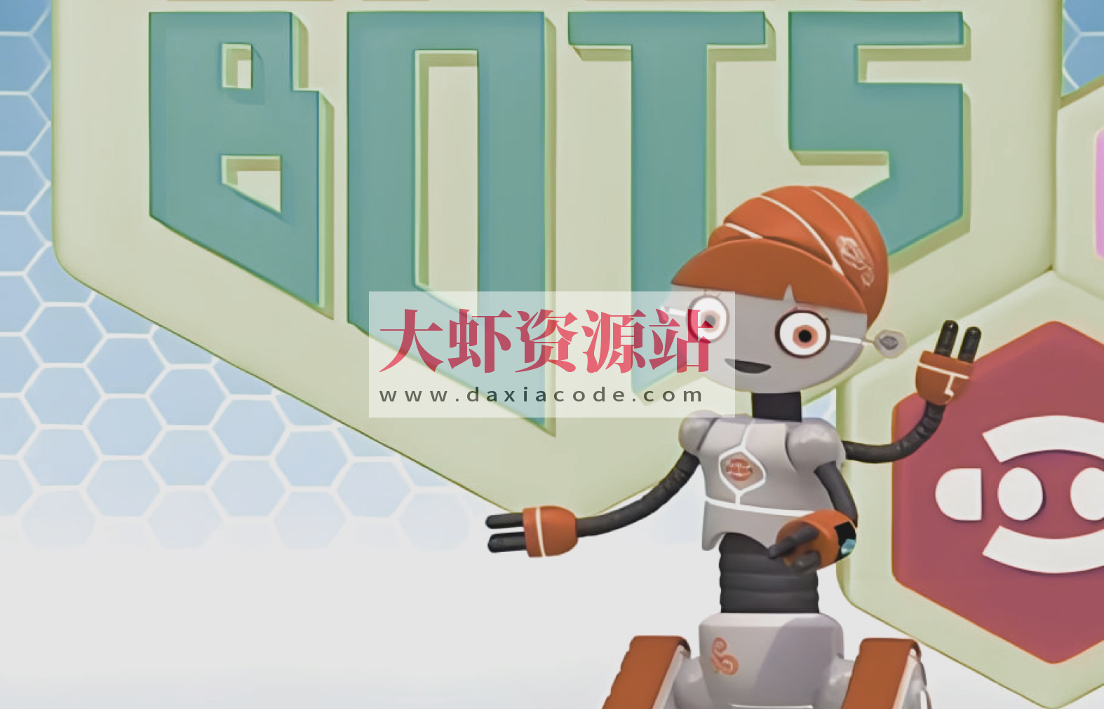 BBC儿童英文原版动画《三个机器人 Spot Bots》