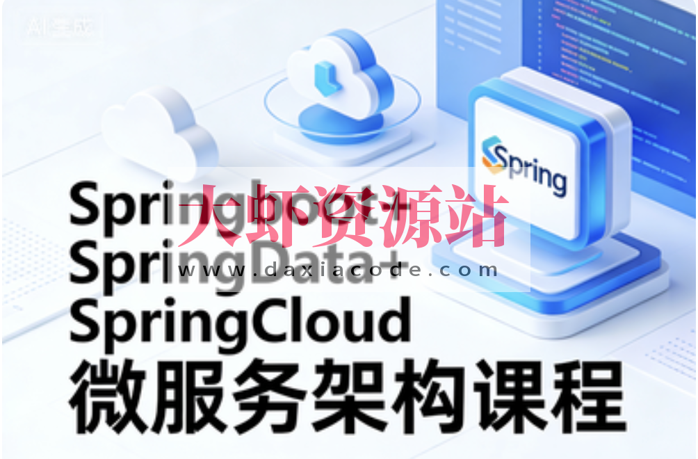 Springboot+SpringData+SpringCloud微服务架构课程
