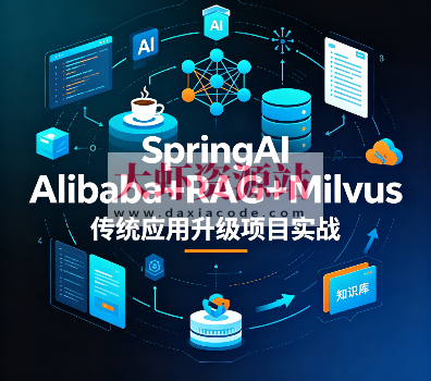 SpringAI Alibaba+RAG+Milvus 传统应用升级项目实战